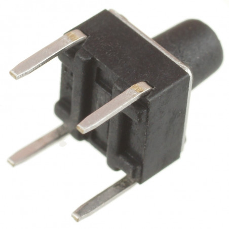 Mikroprzycisk THT P084 6x6x7.5 czarny