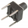 Mikroprzycisk THT P084 6x6x7.5 czarny