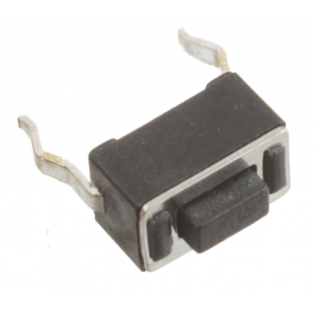 Mikroprzycisk THT P020 3x6x4.3 czarny