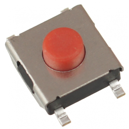 Mikroprzycisk SMD P047 6x6x3.4 czerwony