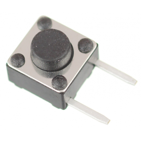 Mikroprzycisk THT P064 6x6x5 czarny