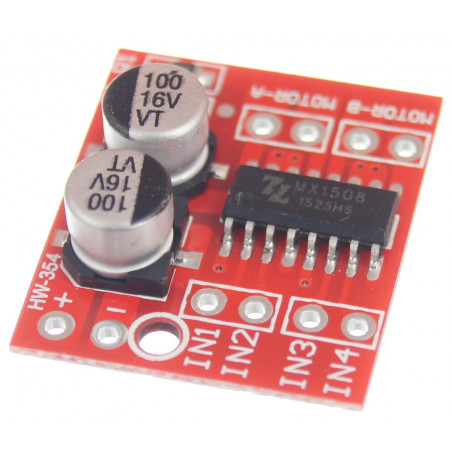 Moduł sterownika silnika DC 2 kanałowy L298N