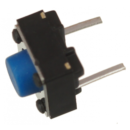 Mikroprzycisk THT P069 6x6x5 niebieski