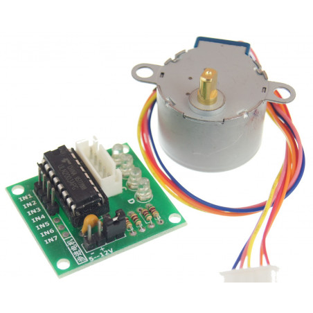 Zestaw silnik krokowy 28BYJ-48 sterownik ULN2003