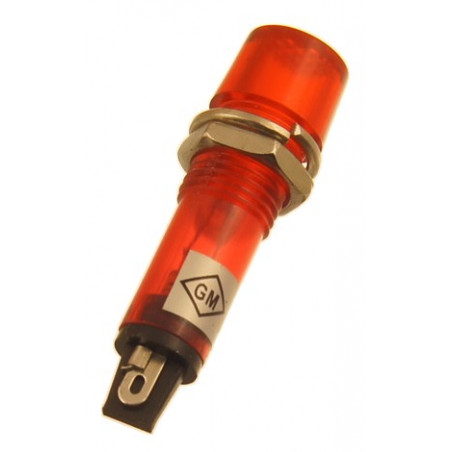 Kontrolka zasilania 10mm XD10-3 czerwona 220V