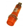 Kontrolka zasilania 10mm XD10-3 pomarańcz 24V