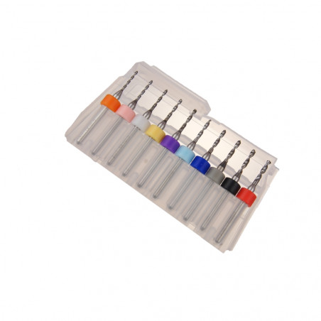 Wiertła 1.1 – 2.0mm węglik wolframu