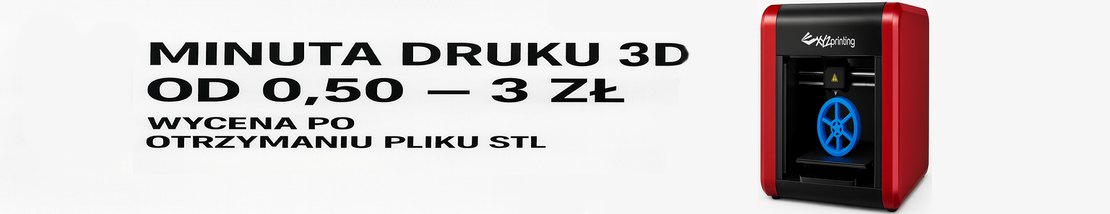 Druk 3D od 0,50 zł do 3 zł za minutę. Szybka wycena po pliku STL. Realizacja do 24 godzin.